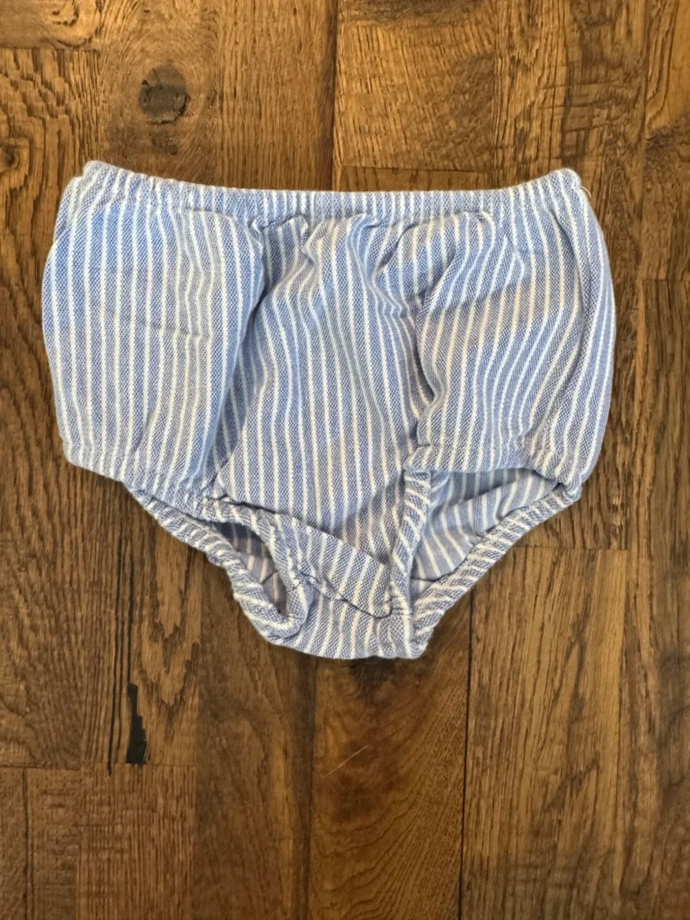 Ralph Lauren Oxford Stripe Pique Dress Bloomers Baby Girl Size 12 Months